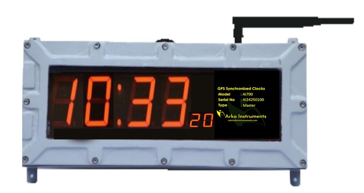 Digital Flameproof of Synchronized Clocks – Arka Instruments